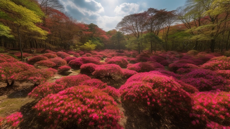 10 lễ hội hoa đỗ quyên nổi bật nhất Nhật Bản