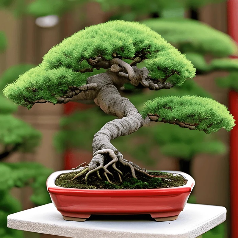 Các thế cây bonsai nghệ thuật, mang tính biểu tượng cao